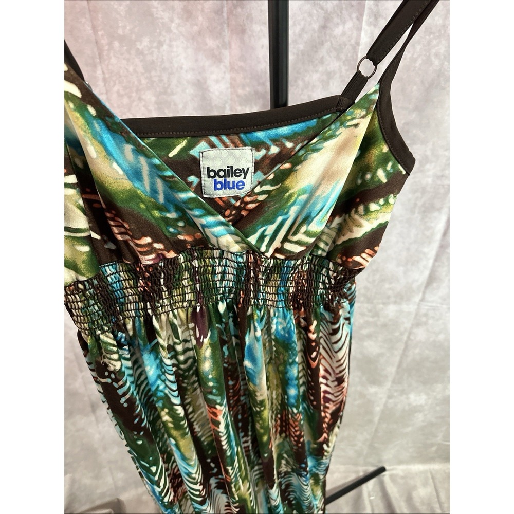 Bailey blue spaghetti strap dress
